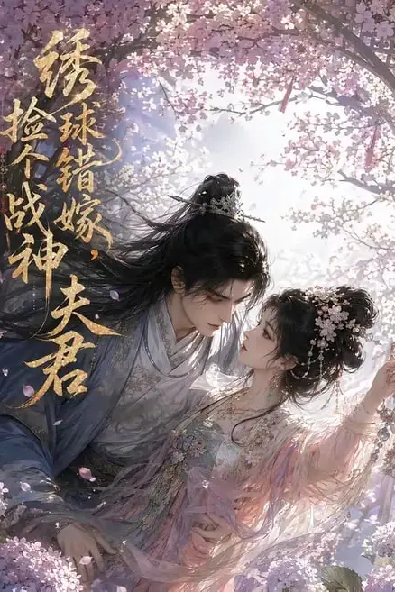 《绣球错嫁，捡个战神夫君》封面