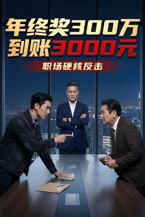 《年终奖 300 万到账 3000 元》封面
