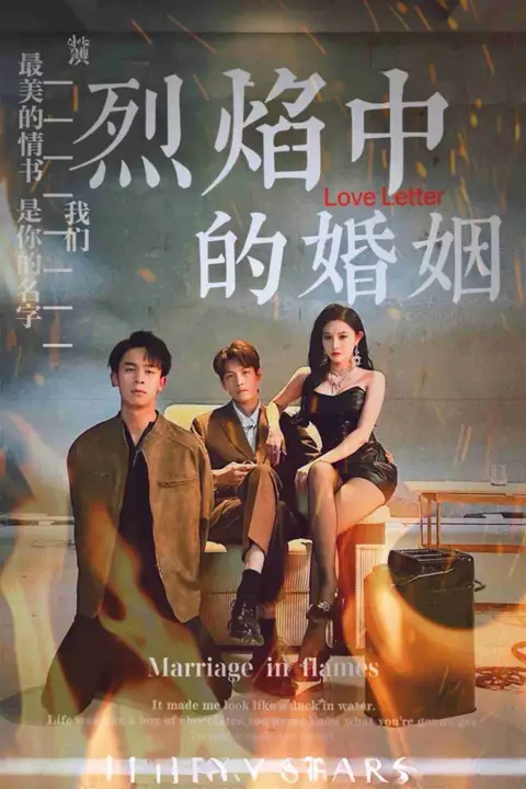 《烈焰中的婚姻》封面
