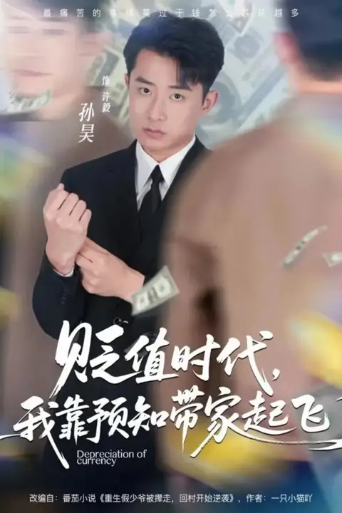 《贬值时代,我靠预知带家起飞》封面