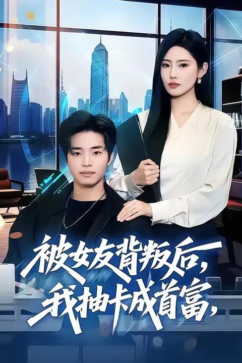 《被女友背叛后,我抽卡成首富》封面