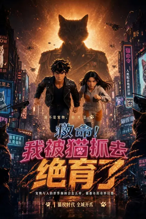 《救命！我被猫抓去绝育了》封面