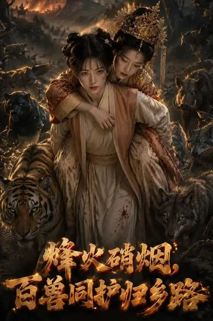 《烽火硝烟,百兽同护归乡路》封面