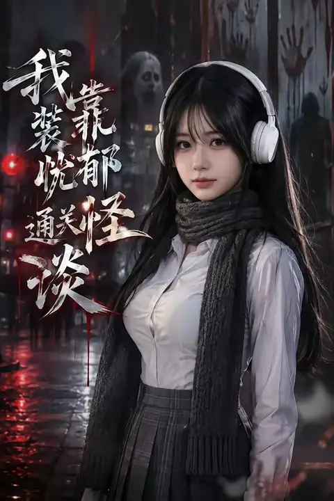 《我靠装忧郁通关怪谈》封面