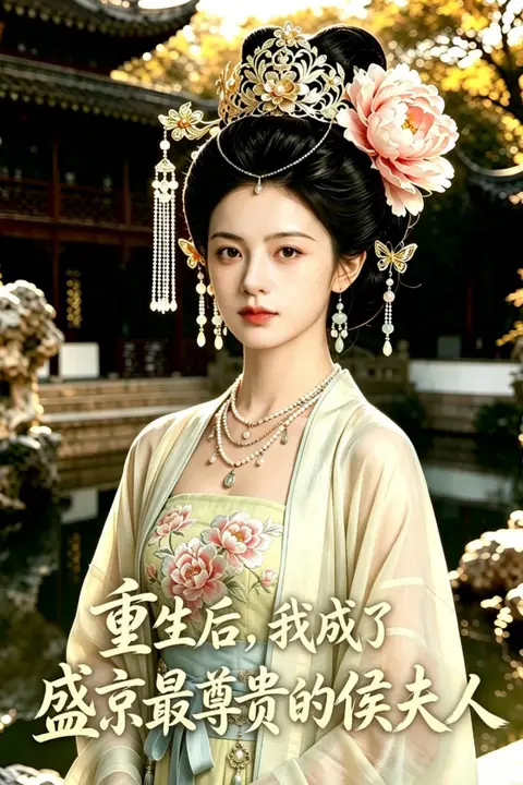 《重生后，我成了盛京最尊宠的侯夫人》封面