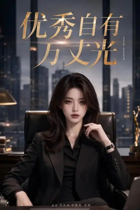 《优秀自有万丈光》封面