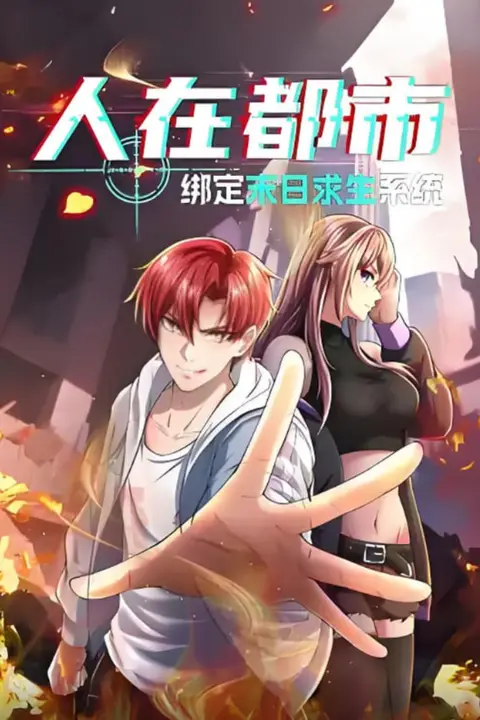 《人在都市：绑定末日求生系统》封面