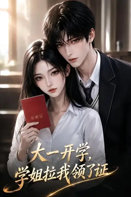 《大一开学，学姐拉我领了证》封面