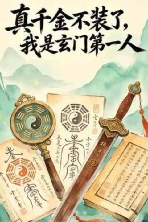 《真千金不装了，我是玄门第一人》封面