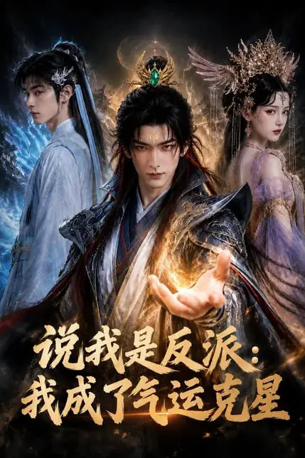 《说我是反派：我成了气运克星》封面