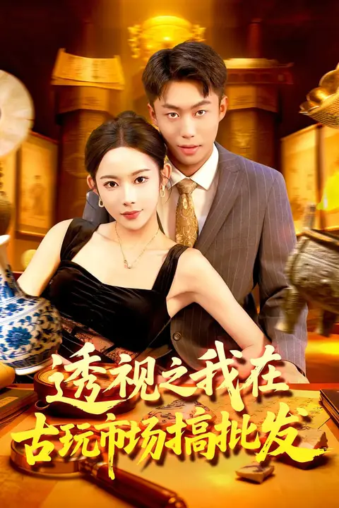 《透视之我在古玩市场搞批发》封面