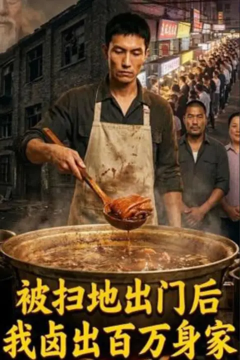 《被扫地出门后，我卤出百万身家》封面