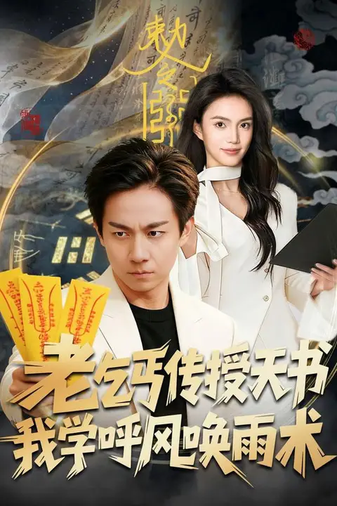 《老乞丐传授天书，我学呼风唤雨术》封面