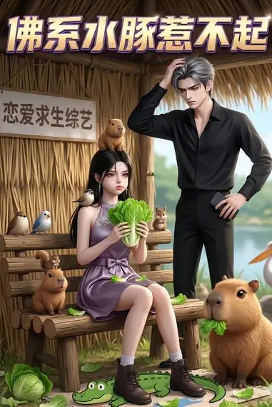《佛系水豚惹不起》封面