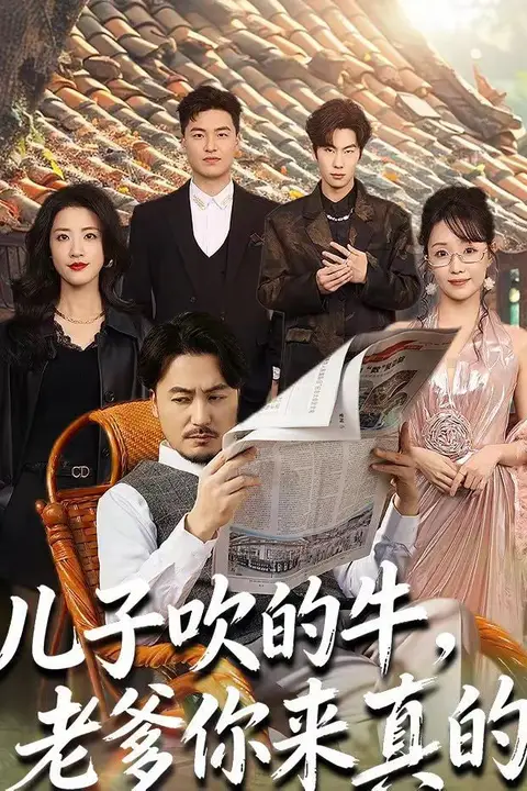 《儿子吹的牛,老爹你来真的》封面