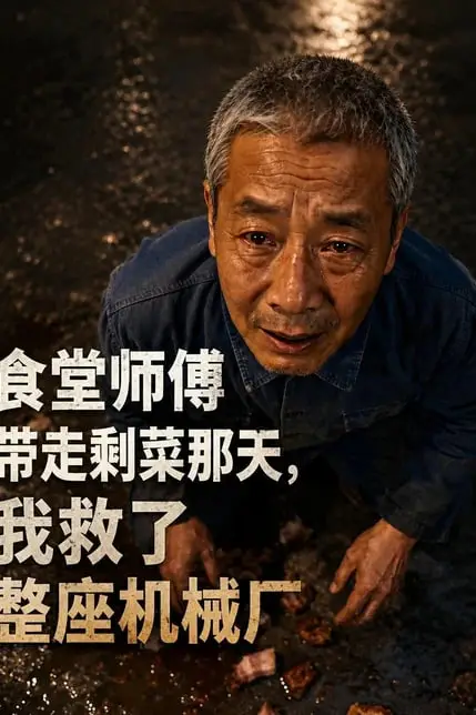 《食堂师傅带走剩菜那天,我救了整座机械厂》封面