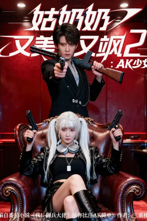 《姑奶奶又美又飒2:AK少女》封面