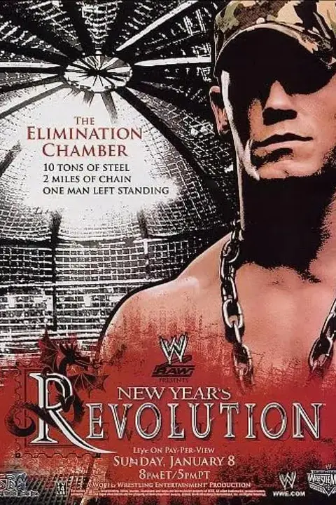 《WWE新年革命 2006》封面