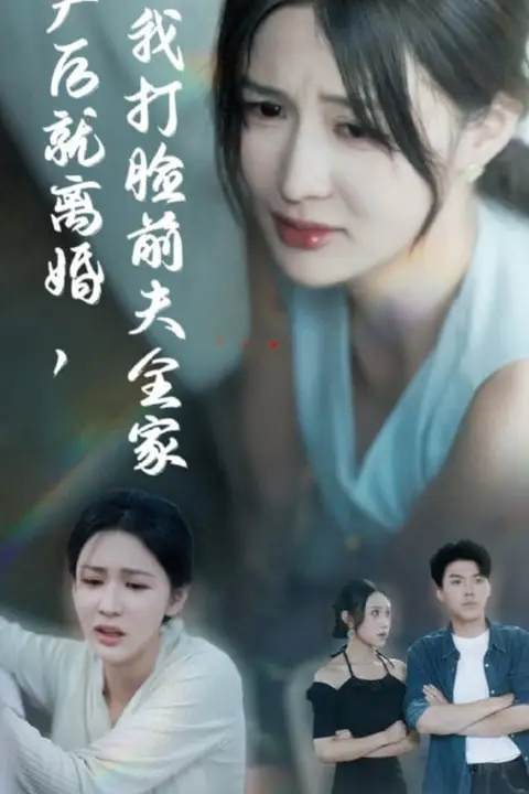 《产后就离婚我打脸前夫全家》封面