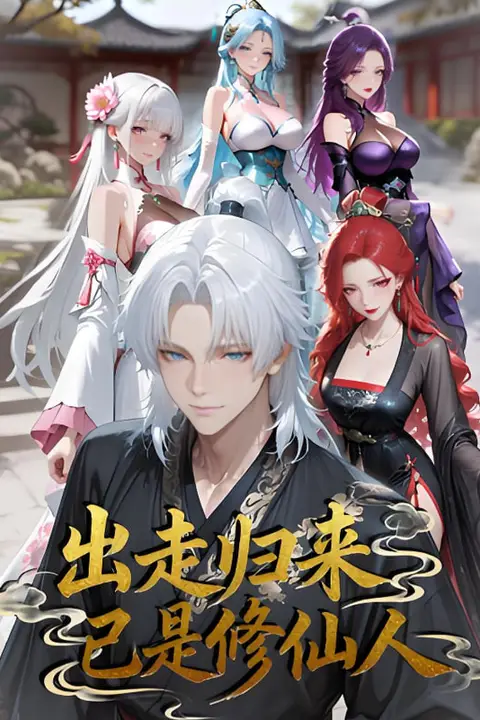 《出走归来已是修仙人》封面
