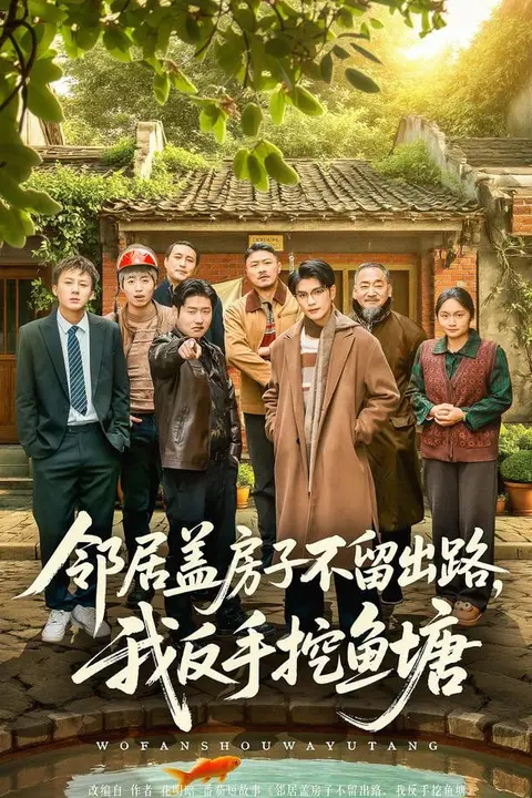 《邻居盖房子不留出路,我反手挖鱼塘》封面