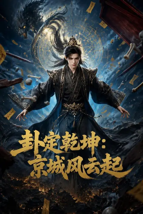 《卦定乾坤：京城风云起》封面