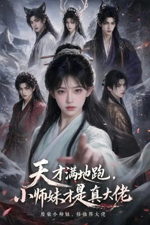 《天才满地跑,小师妹才是真大佬》封面