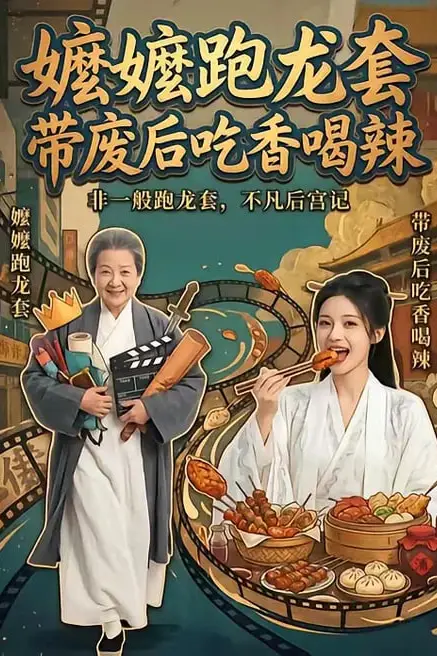 《嬷嬷跑龙套,带废后吃香喝辣》封面