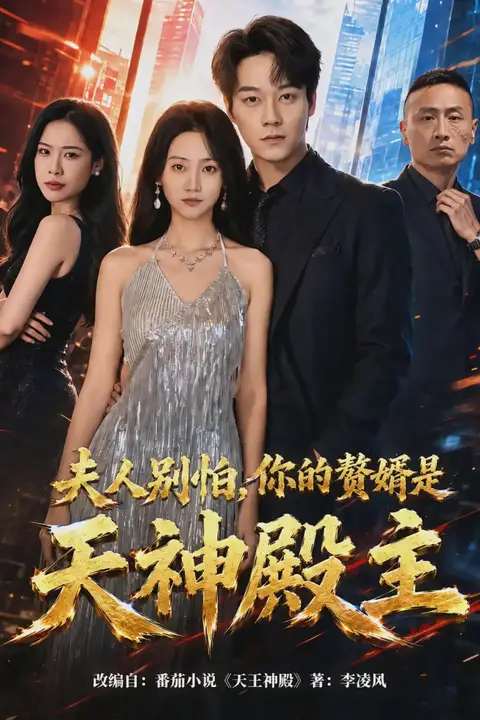 《夫人别怕，你的赘婿是天神殿主》封面