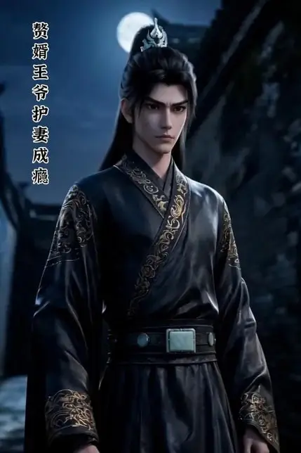 《赘婿王爷护妻成瘾》封面