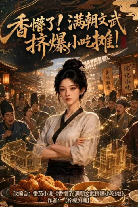 《香懵了！满朝文武挤爆小吃摊！》封面