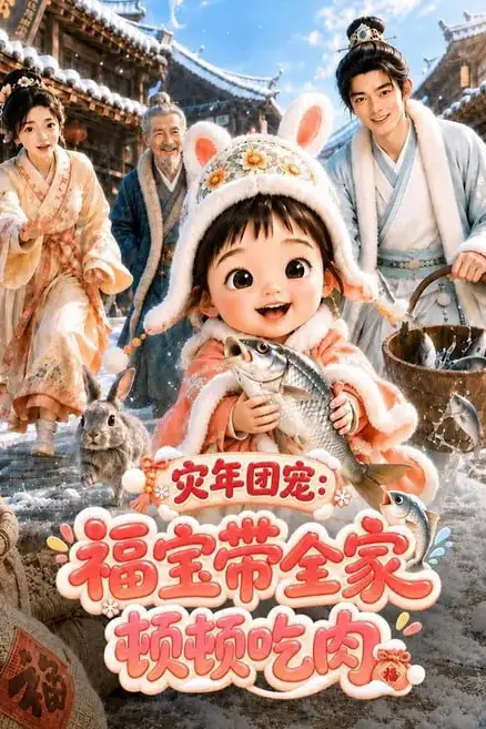 《灾年团宠：福宝带全家顿顿吃肉》封面