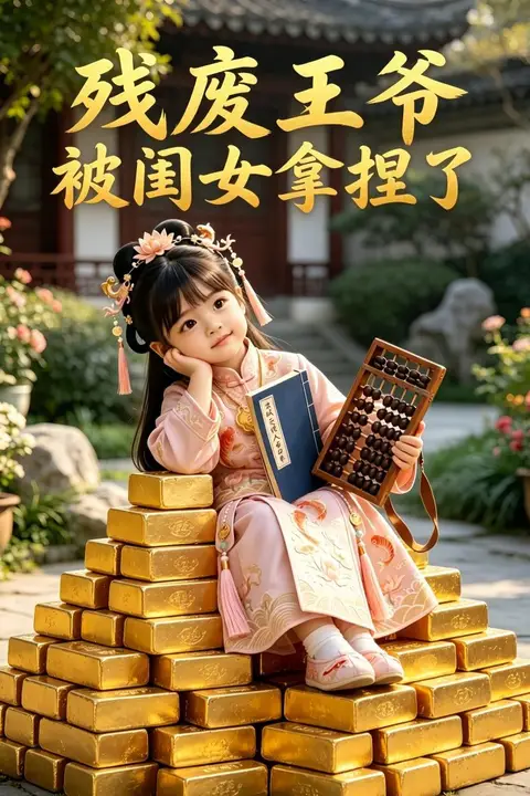 《残废王爷,被闺女拿捏了》封面