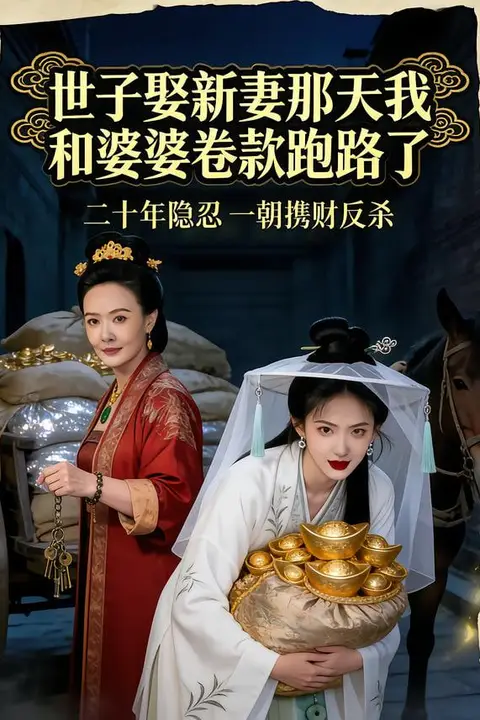 《世子娶新妻那天我和婆婆卷款跑路了》封面