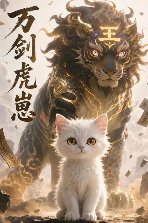 《万剑虎崽》封面