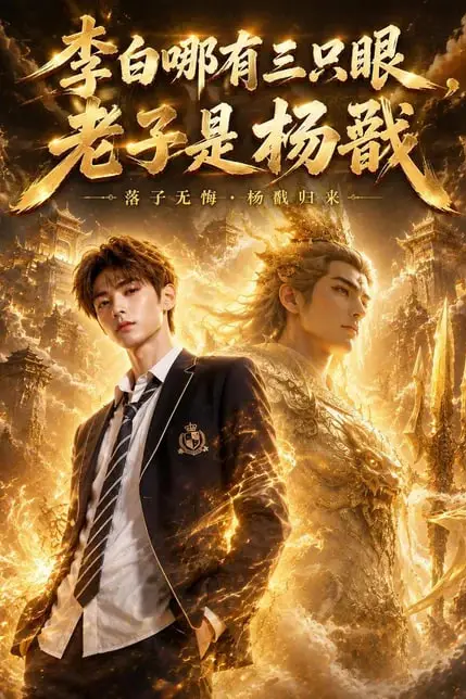《李白哪有三只眼,老子是杨戬》封面