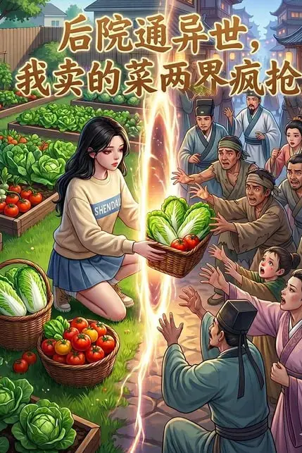 《后院通异世，我卖的菜两界疯抢》封面