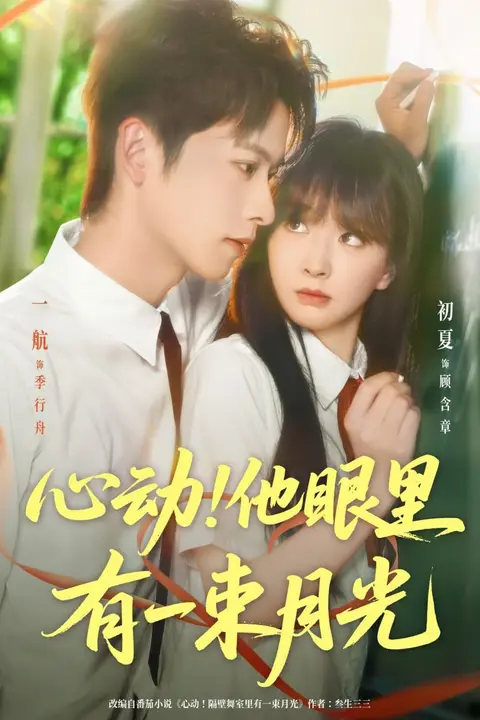 《心动他眼里有一束月光》封面