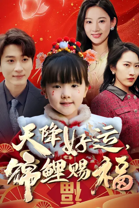 《天降好运，锦鲤赐福》封面
