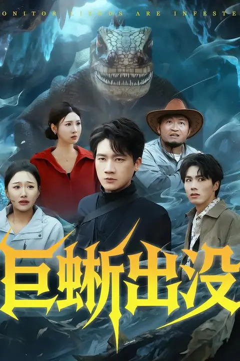 《巨蜥出没》封面