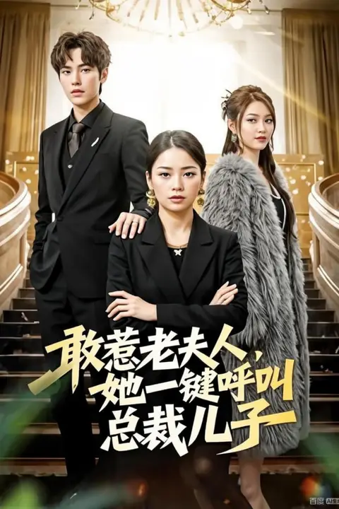 《敢惹老夫人，她一键呼叫总裁儿子》封面
