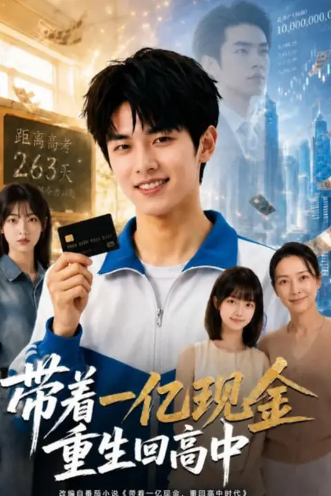 《带着一亿现金重生回高中》封面