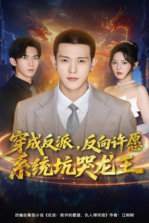 《穿成反派:反向许愿系统坑哭龙王》封面