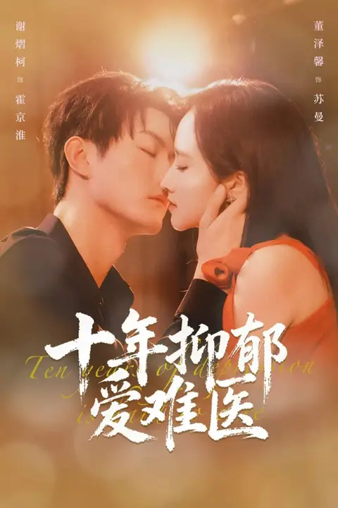 《十年抑郁爱难医》封面