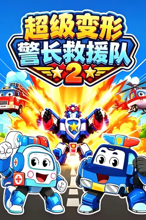 《超级变形警长救援队第2季》封面