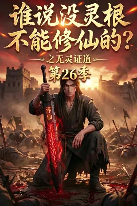 《谁说没灵根不能修仙的？之无灵证道第 26 季》封面