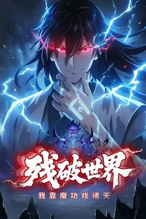《残破世界:我靠魔功戏诸天》封面