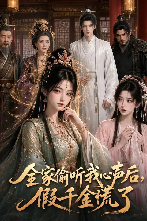 《全家偷听我心声后,假千金慌了》封面