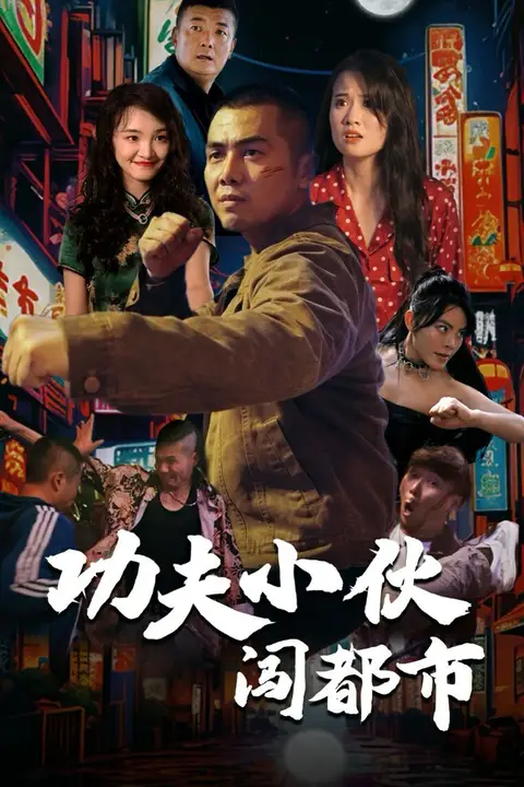 《功夫小伙闯都市》封面