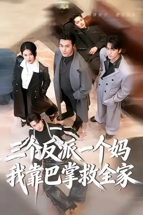 《三个反派一个妈，我靠巴掌救全家》封面